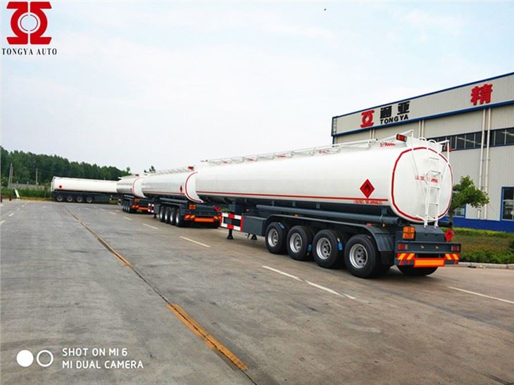 4 Eixos Reboque do Petroleiro de Combustível