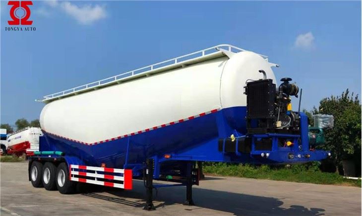 Semi-reboque de cimento a granel de 40m3