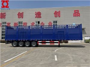4axles Estaca Semi Trailer