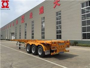 Semi-reboque esquelético