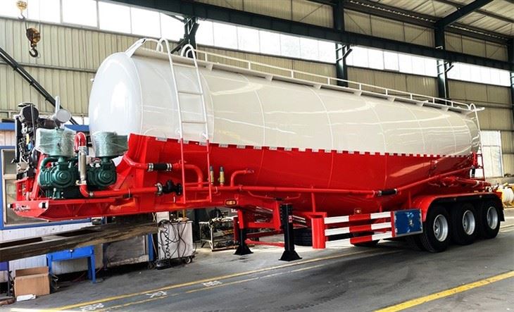 China fabrica semi-reboque tanque a granel TONGYA Cemen