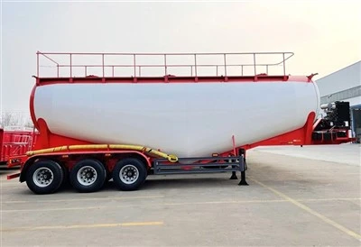 Venda quente China marca TONGYA semi-reboque tanque de cimento a granel seco com qualidade