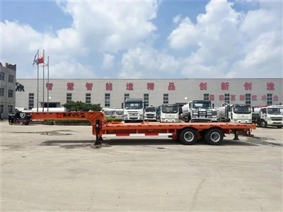 semi-reboque de cama baixa 30T