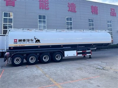 4 Exle Fuel Tanker semi trailer para venda
