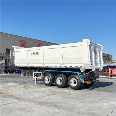40T traseiro traseiro semi trailer