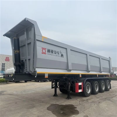60T traseiro traseiro semi trailer com certificação OTTC