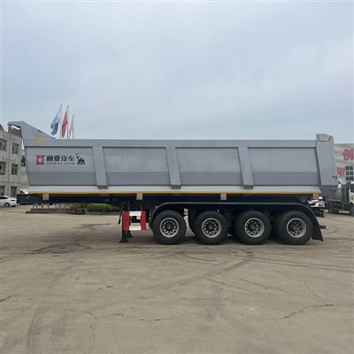 60T traseiro traseiro semi trailer com certificação OTTC