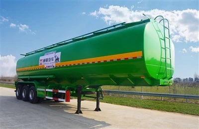 3 eixo de petróleo tanque semi trailer