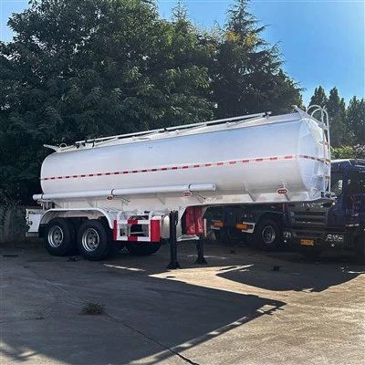 Semi-reboque de petroleiro de combustível de alta qualidade com 2 eixos semi-reboque personalizado